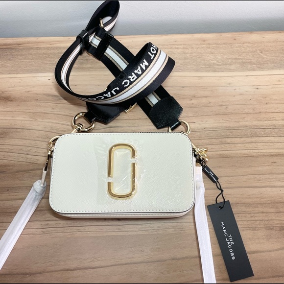 Marc Jacobs Snapshot Camera Bag With Tag. New Cloud White Multi Colour. - Picture 7 of 13